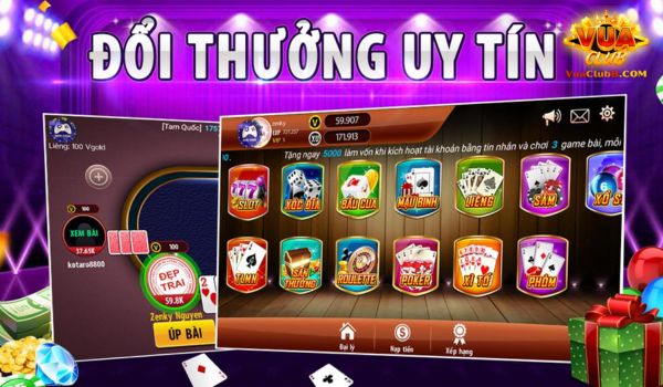 game bài đổi thưởng uy tín vuaclub